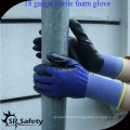 SRSAFETY calibre 18 micro nitrile espuma nuevo producto en la construcción de China